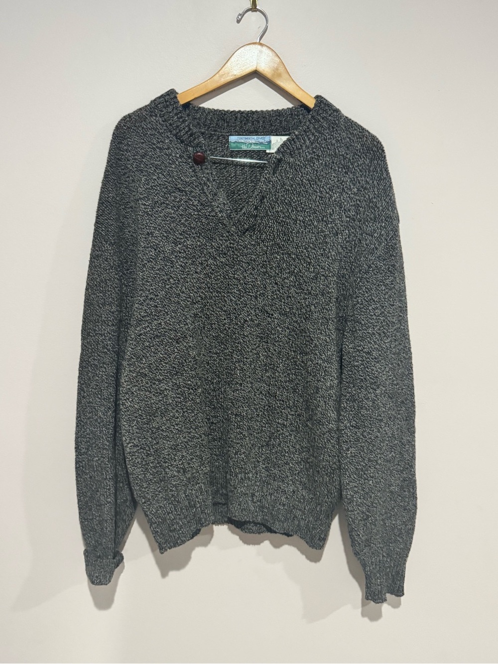 Vintage The Continental Divide The Denver Wool Blended Sweater Lg